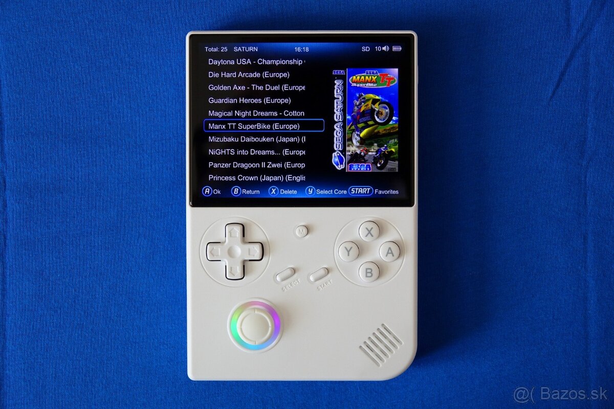 Anbernic RG40XX V nová konzola - SONY PSP a PSX + hry - 16