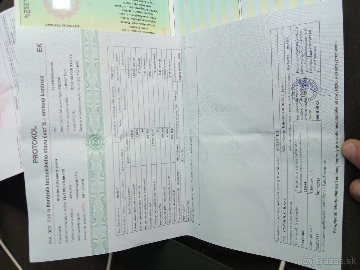 Predám vymením Fiat bravo 1.4 16v 2008 - 16