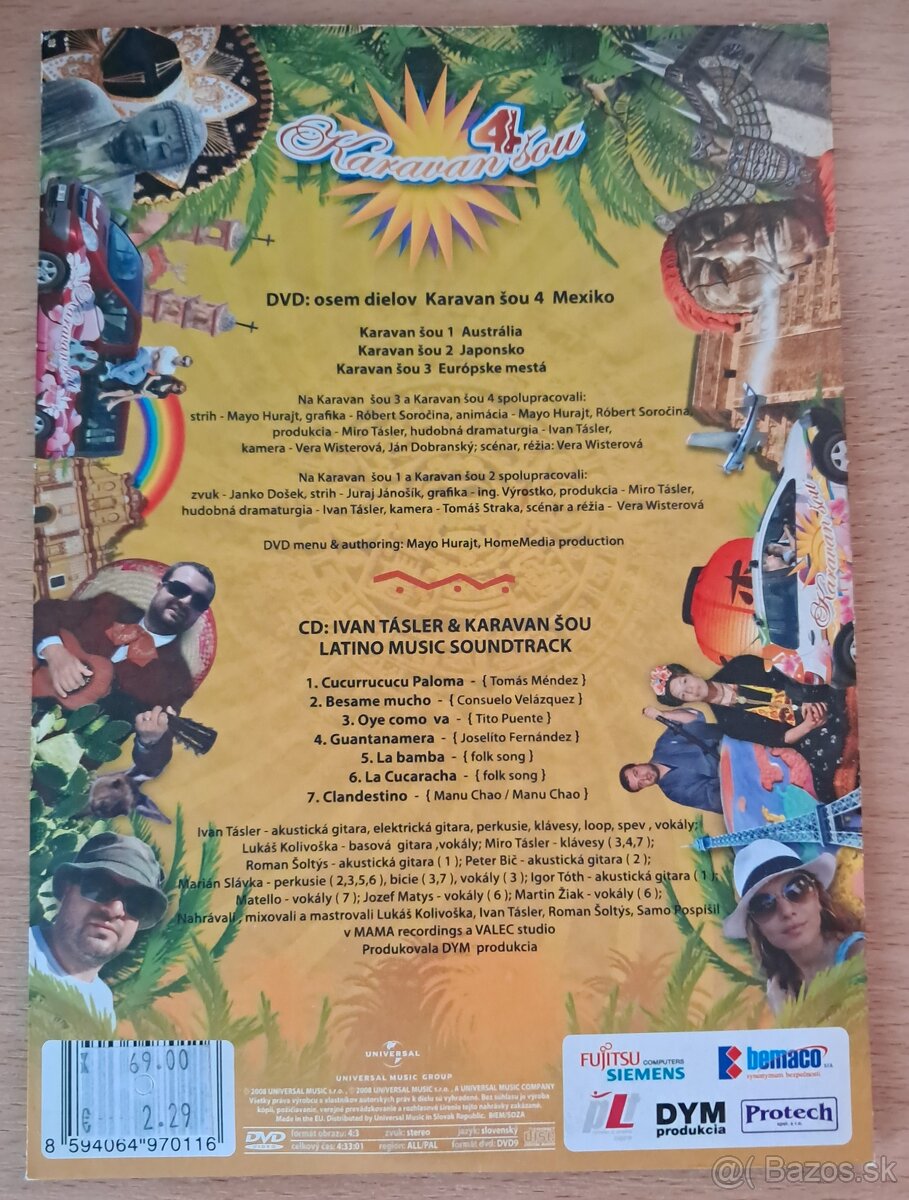 DVD Slovenské a České filmy - kartón - 16