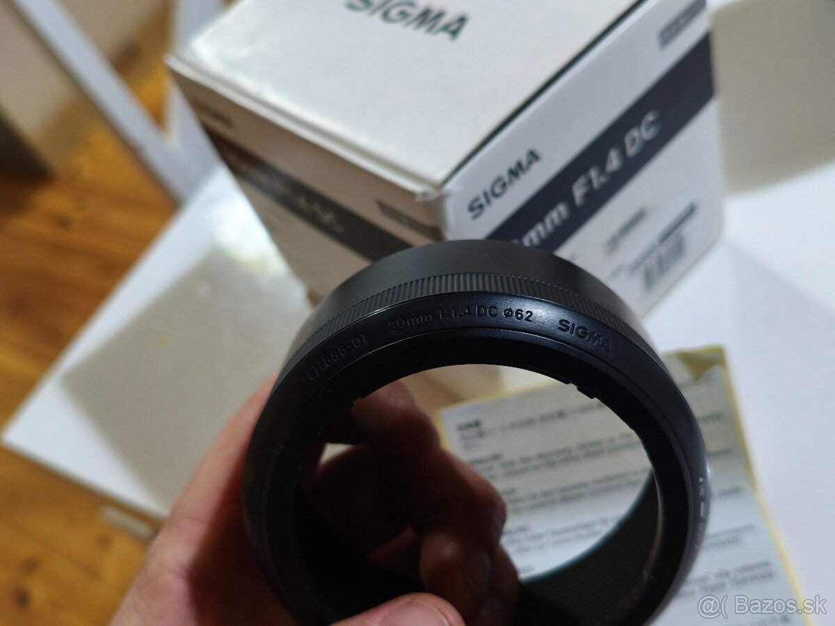 Sigma 30mm F1,4 DC HSM Art pre Nikon bajonet F - 16