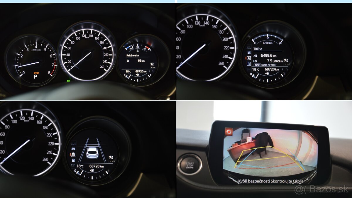 Mazda 6 Kombi 2.0 Skyactiv-G165 NELAKOVANÉ,Head Up,LED,Kamer - 16