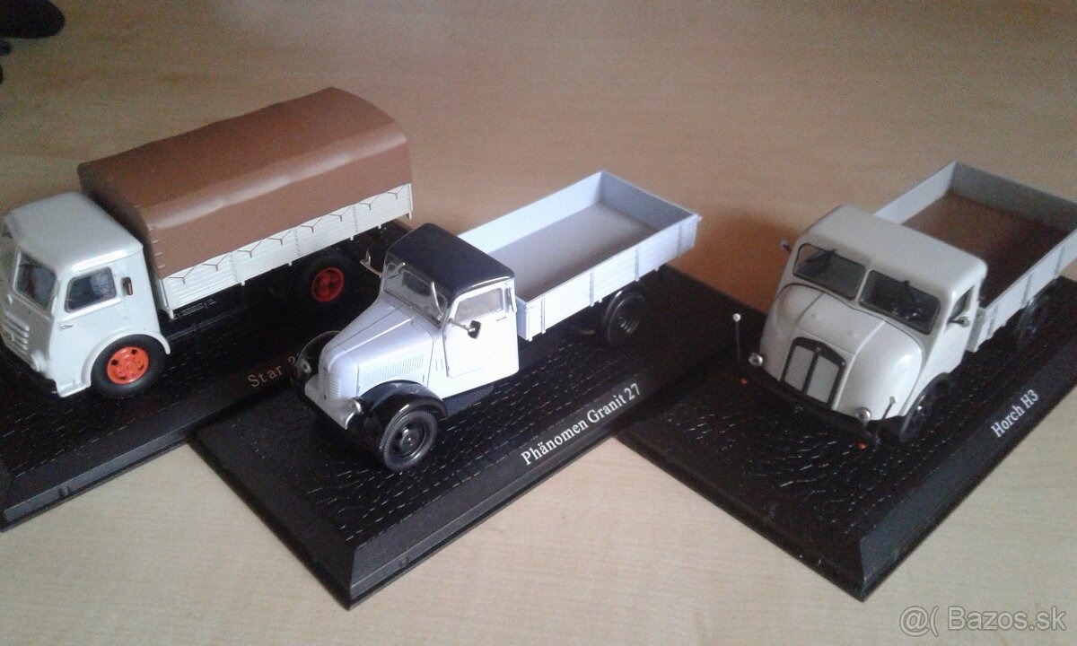 Zberateľské modely nákladných áut N2,N3. - 16