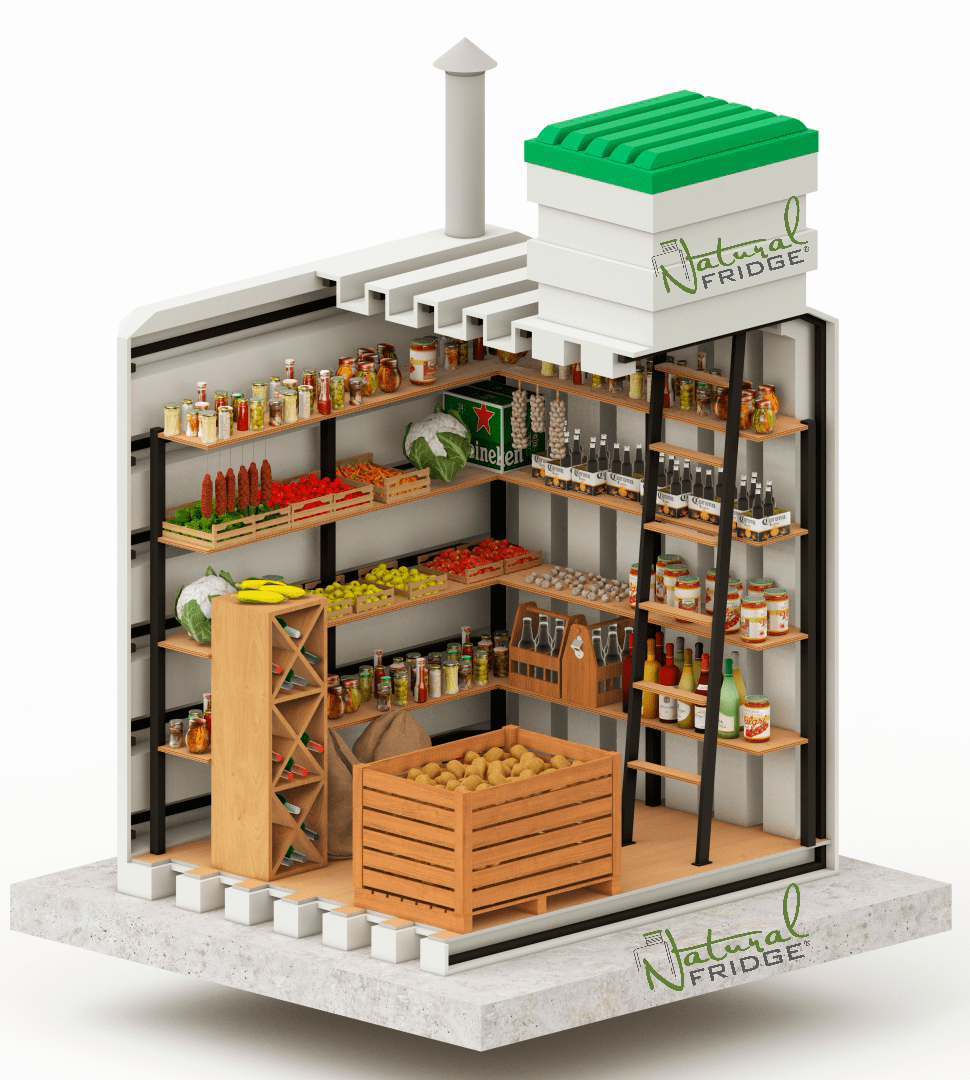 Záhradné pivnice z potravinárskeho plastu - rôzne rozmery - 16