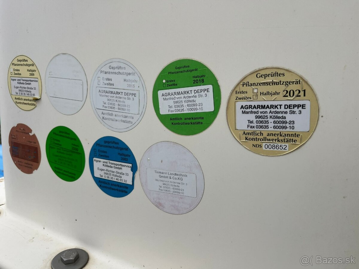 Tažený postřikovač SIEGER TSMR ( dnes AgriFac) - 16