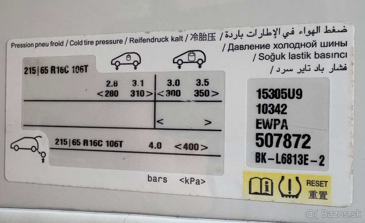 Peugeot Expert, Možný ODPOČET DPH, 1.6 / 70 kW, Nízka cena - 16