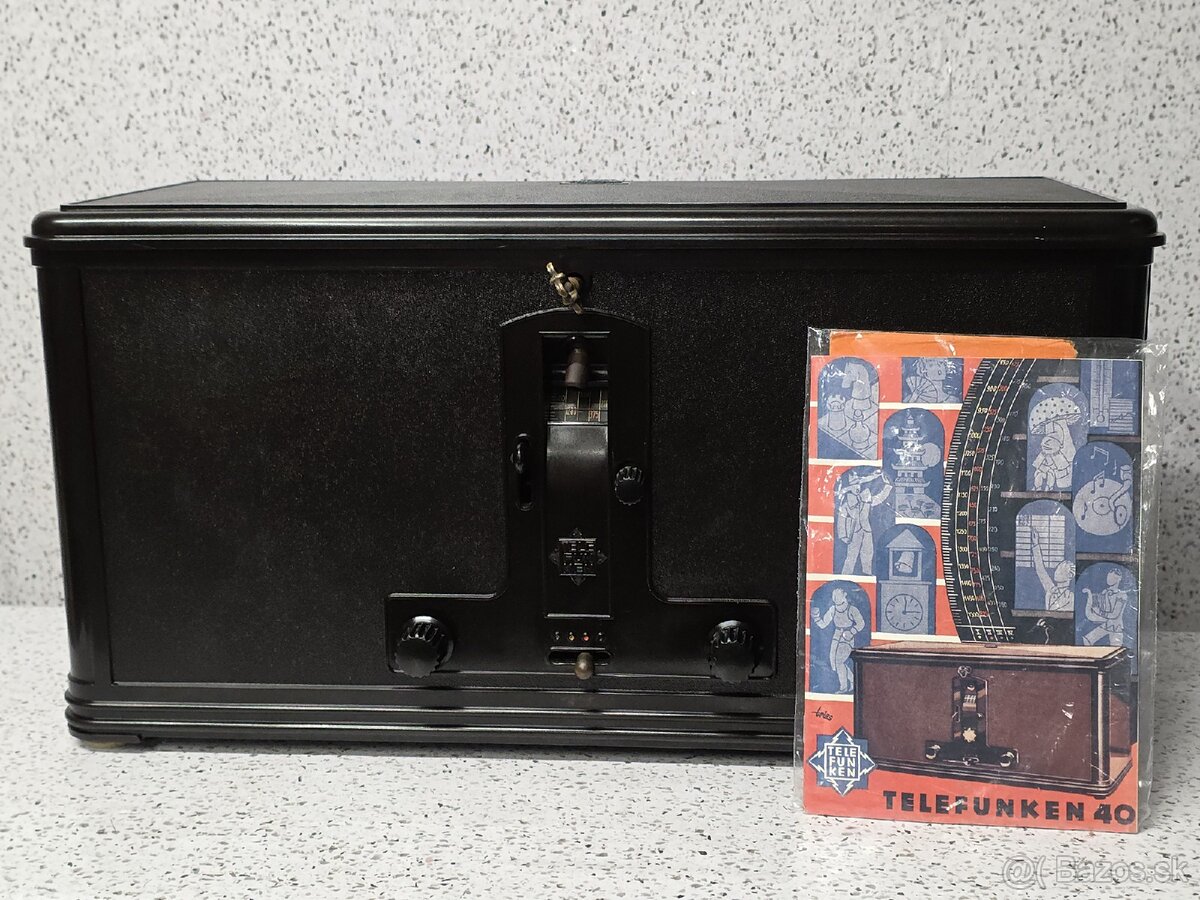 Roky 1929 –1930 ☆ TELEFUNKEN 40 W Spec. - 16