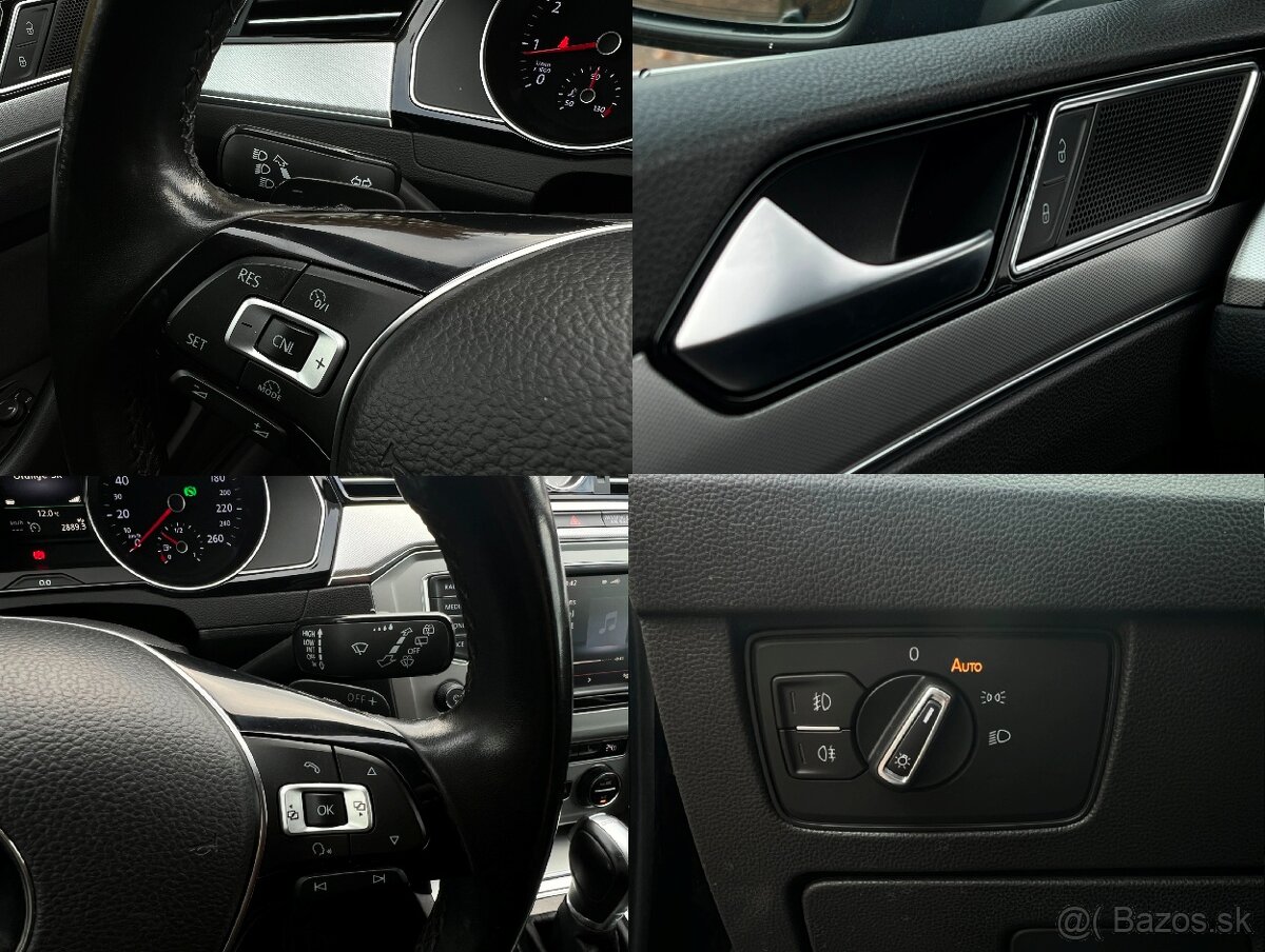 Volkswagen Passat B8 1.8TSI 132kW Automat, LED svetlá, ťažné - 16