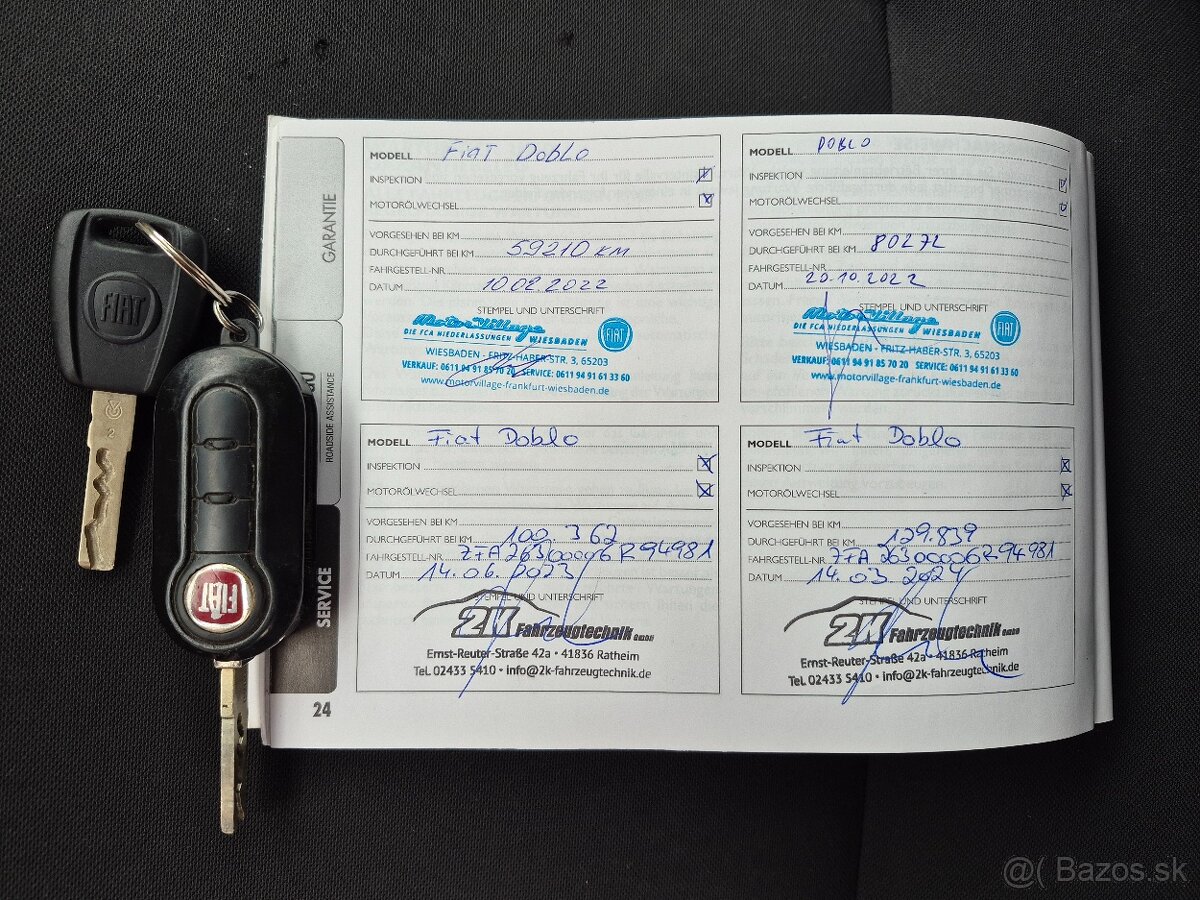 Fiat Doblo Cargo LKW S&S 74kW (ODPOČET DPH) - 16