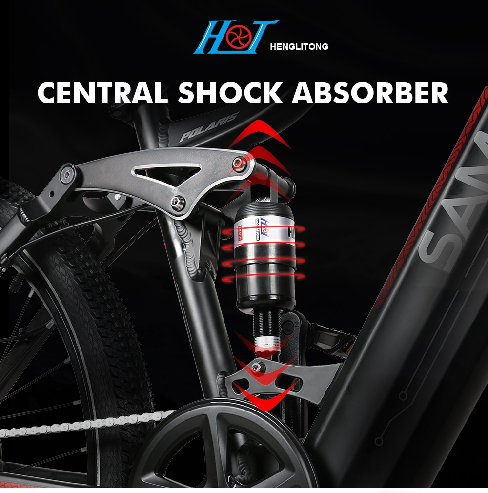 Elektrický bicykel SAMEBIKE XD26-II - 16