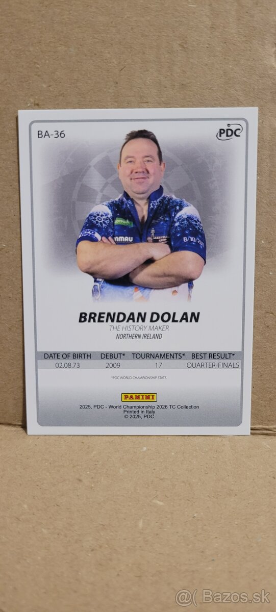 Hráči PDC Darts Šípky #3 2026 - 16