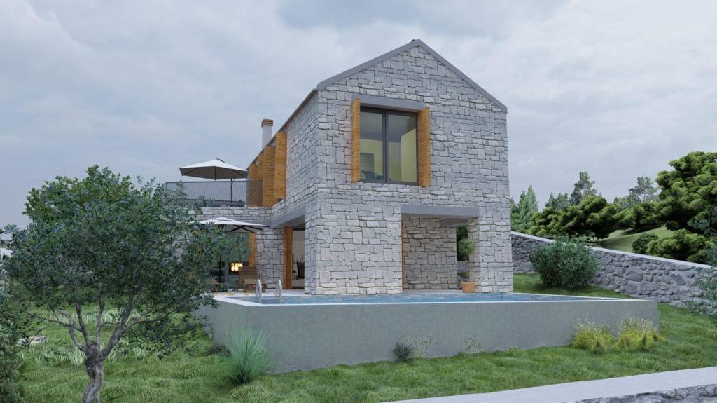 CHORVÁTSKO - Novostavba domu dalmatínskeho typu - NOVIGRAD - 16