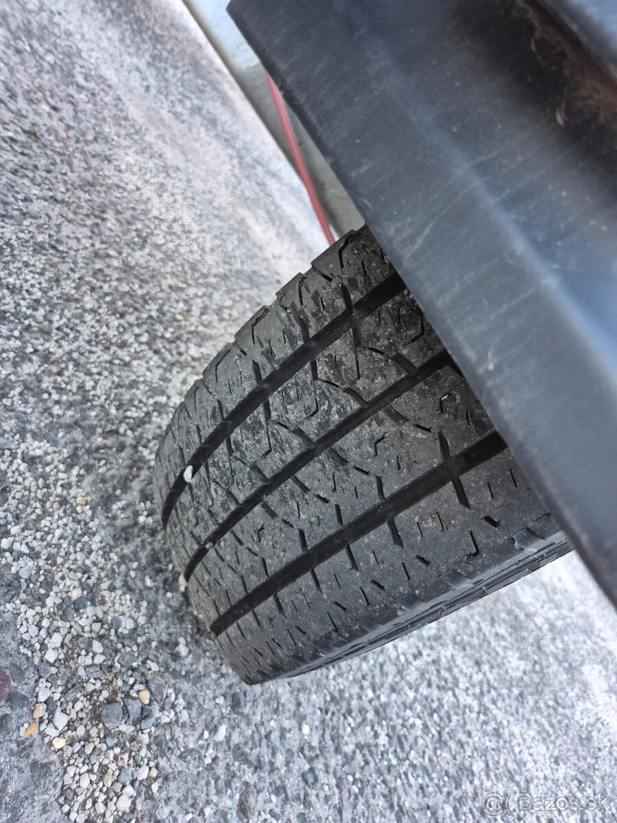 AKB prívesný vozík, preprava AUT, podvalník 2x ossý - 16