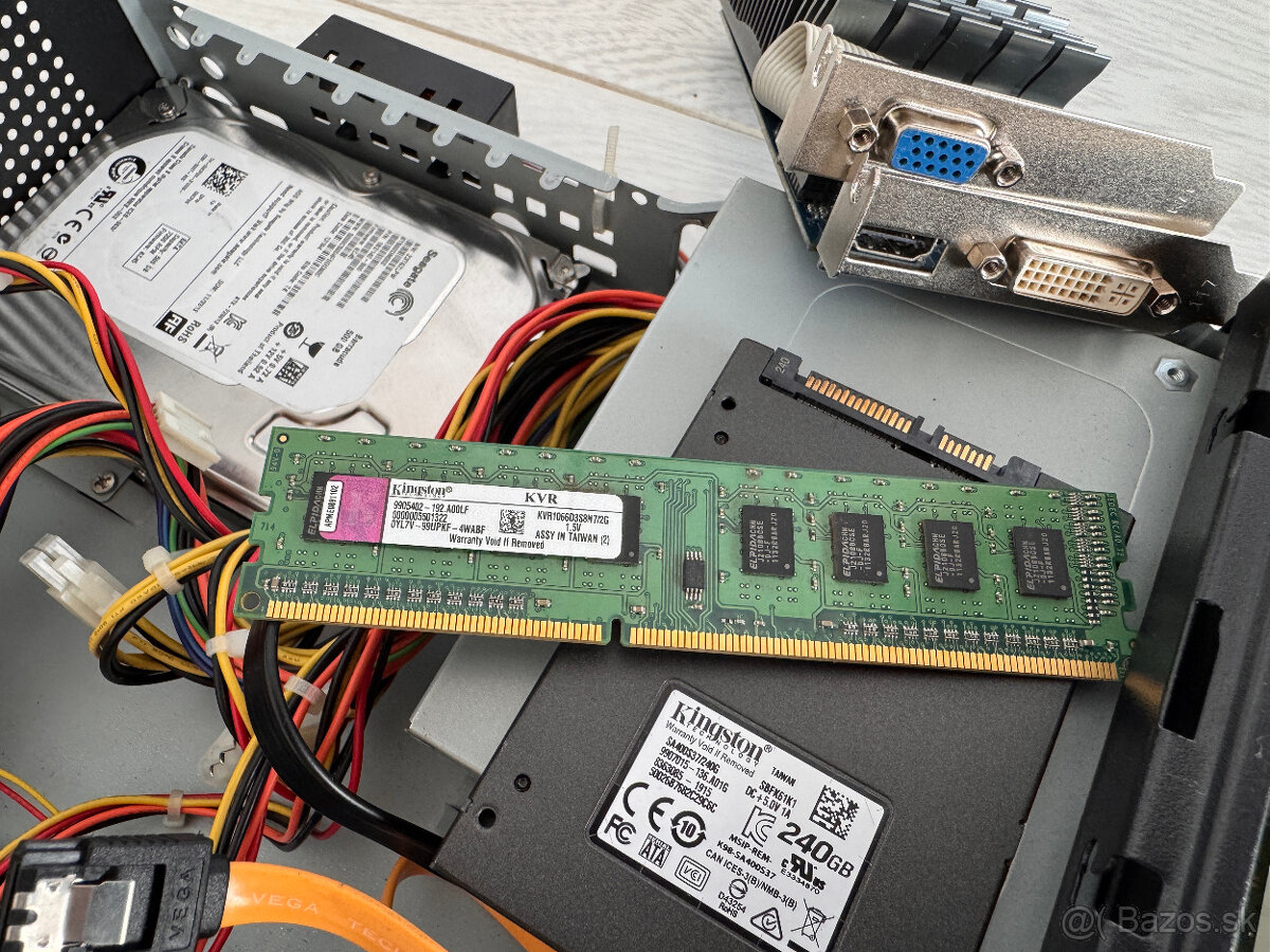 Kancelársky počítač AMD Phenom II, 4GB, ASUS Geforce 210 - 16