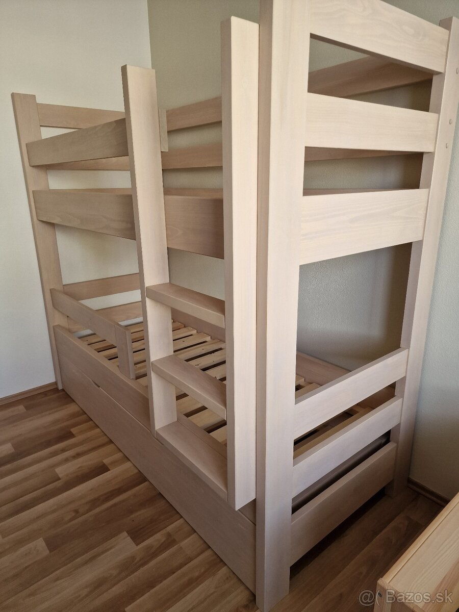 Masívna poschodová postel - 16