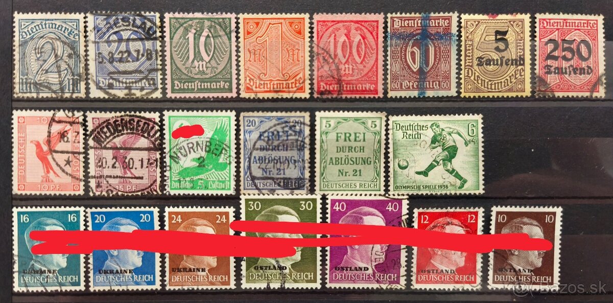 Známky Nemecko DR - 16