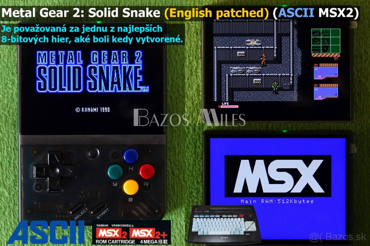 NOVÉ Miyoo Mini Plus 128GB – PS-NDS-SEGA-AMIGA-ATARI-DOS-ZXS - 16