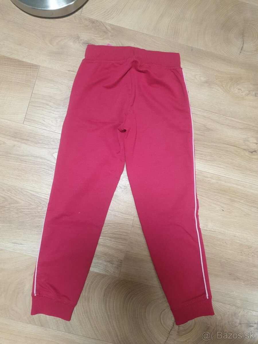 2x leginky +2x tuniky+Vesta+teplakove nohavice 122/128 - 16