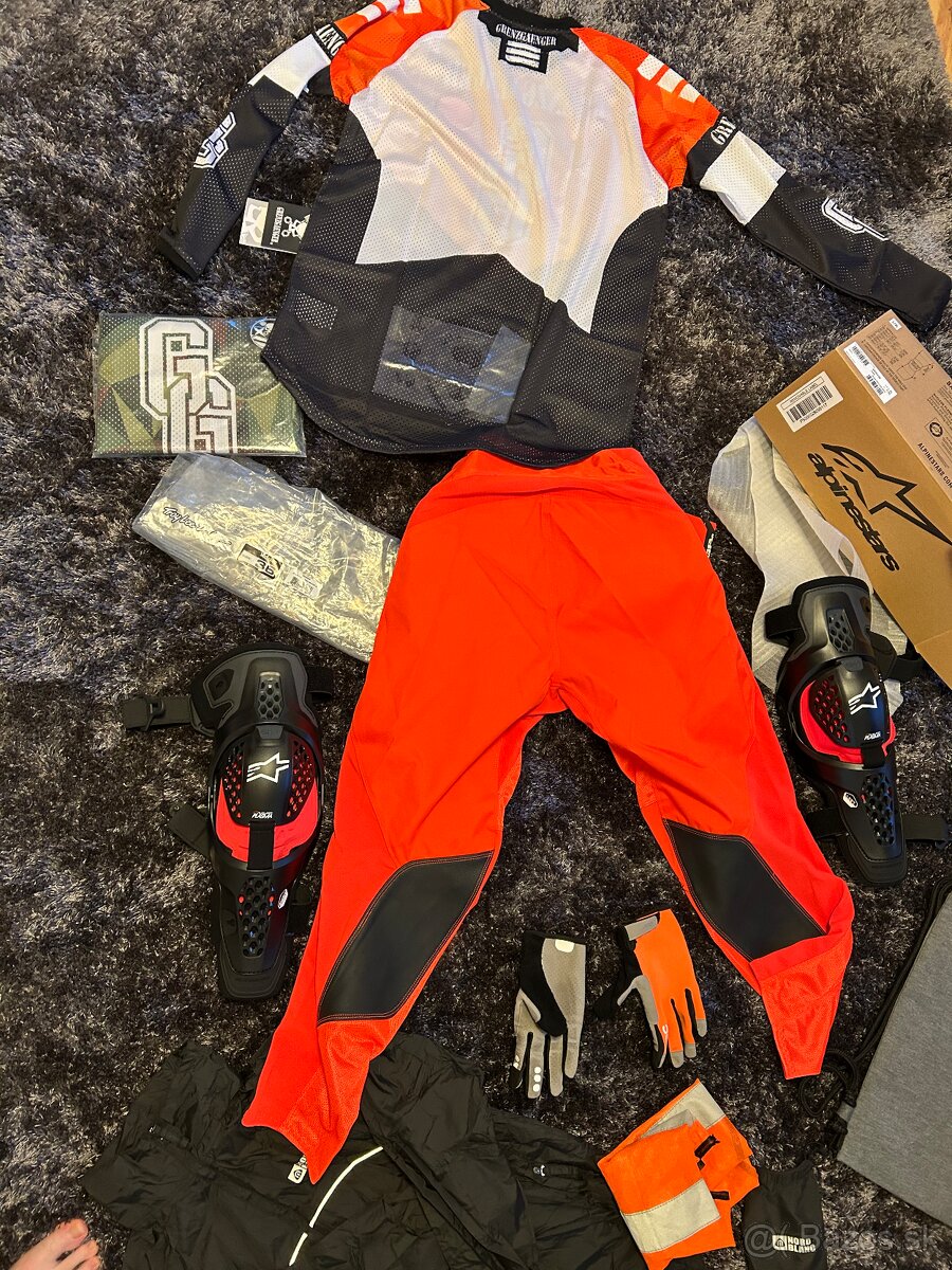 Ktm - vystroj na enduro, set - 16