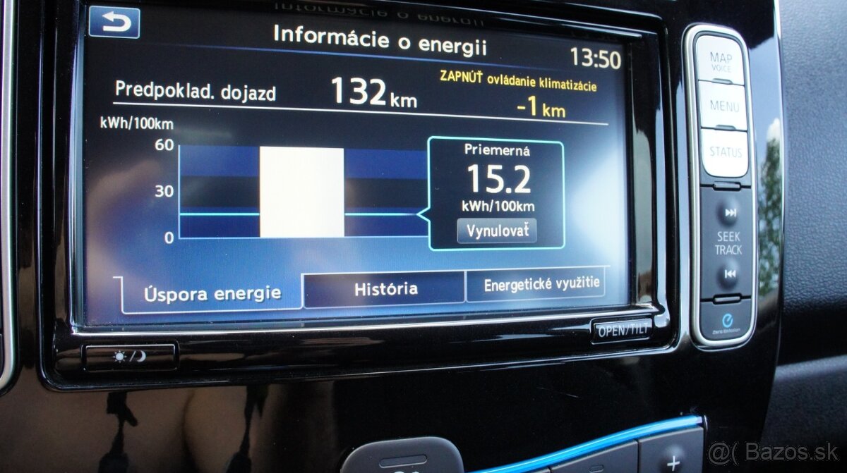 Nissan Leaf Acenta 30kwh, 80kW TOP STAV - 16