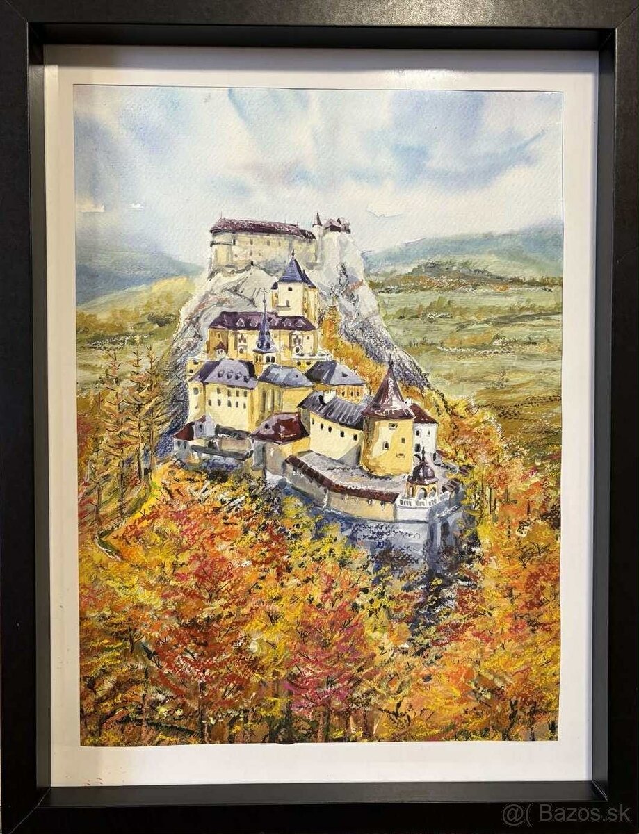 NOVÉ nádherné AKVARELOVÉ maľby - 16