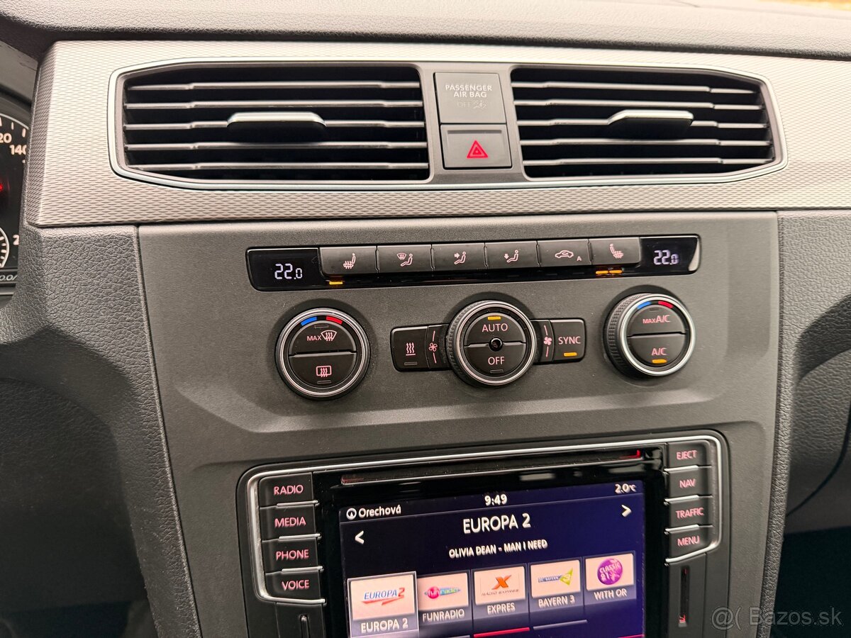 VW Caddy Maxi 2.0 TDI,110KW,6 manual– 7 miest, - 16