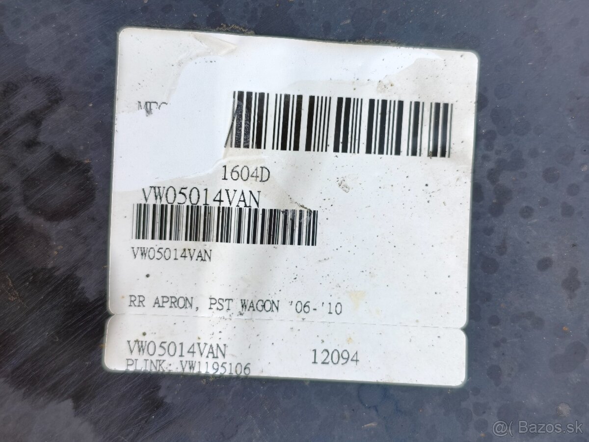VW Passat B6 variant 3.2fsi zadný nárazník - 16
