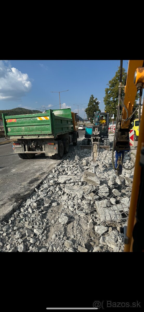 Zemne vykopove, buracie prace, doprava - 16