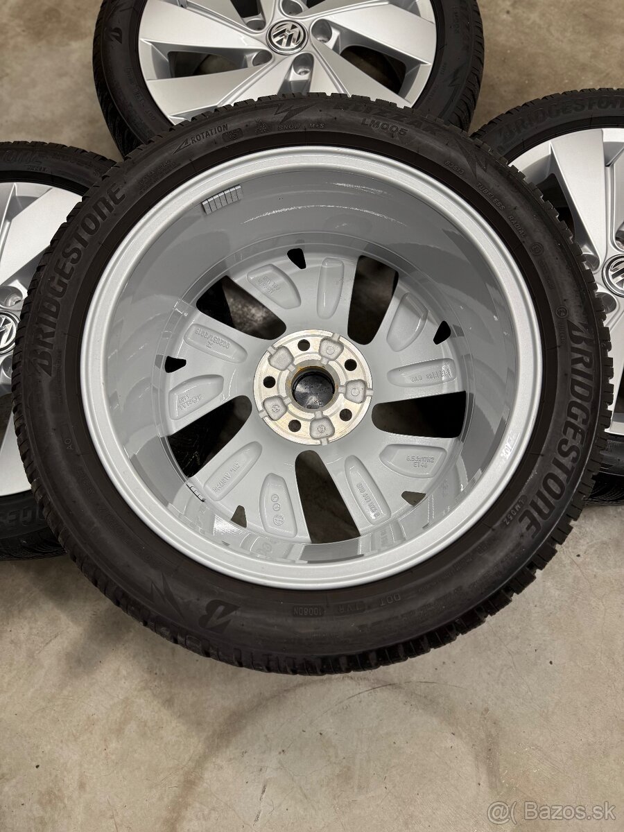 Zimná sada 5x112 R17 , 205/50/17 Golf Octavia A3 Passat - 16