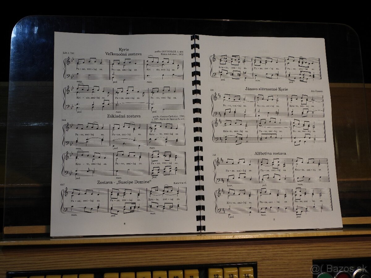 Jednoduchý liturgický spevník - Komplet - 16