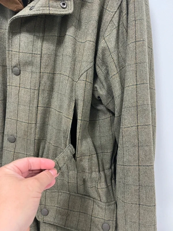 🎯 TOP PONUKA Barbour Sporting GORE-TEX Tvídová Bunda – Pre - 16
