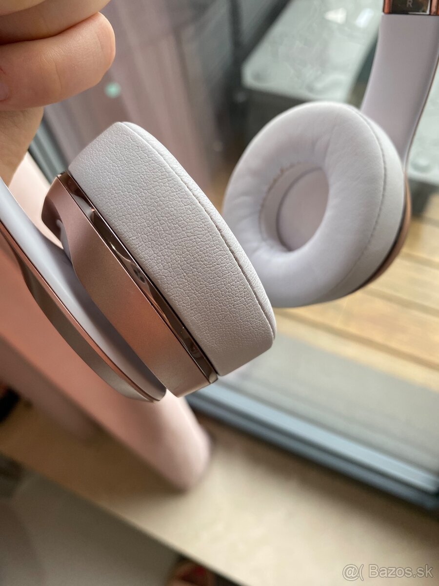 Luxusné Sluchadlá Beats Solo 3 Wireless Rose Gold Top stav - 16
