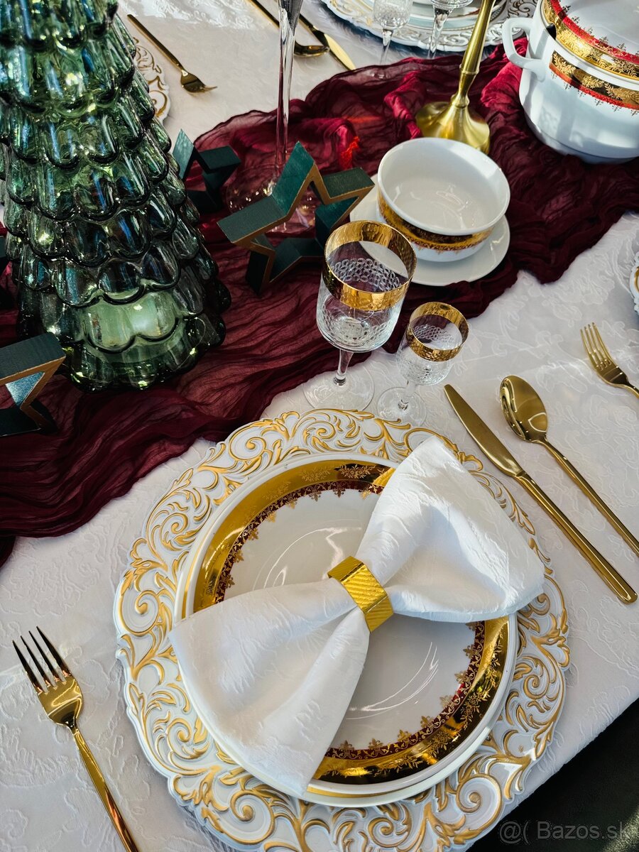 Retro krásna obedová súprava-posielam kurierom - 16