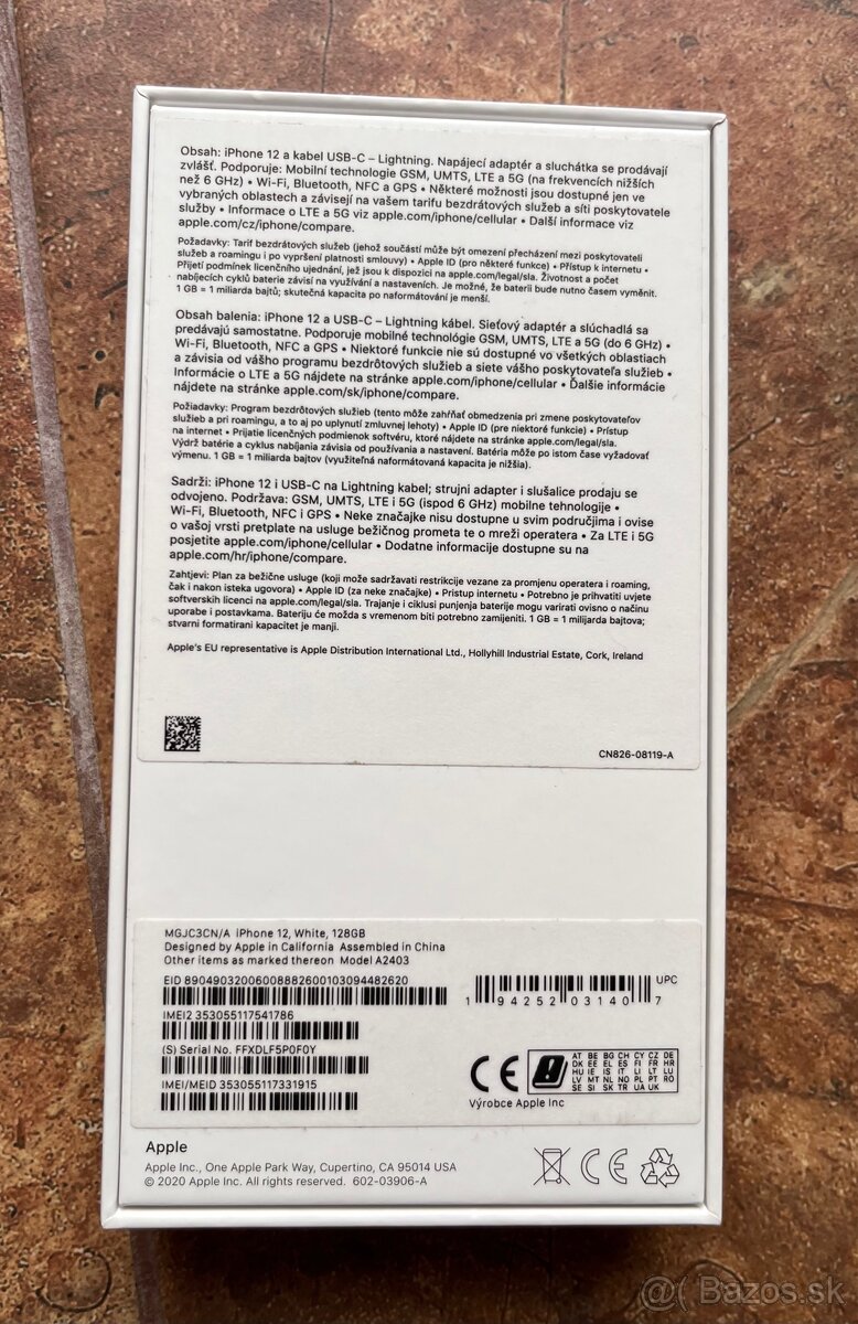 iPhone 12 White 128GB, TOP stav, 1.majiteľ - 16