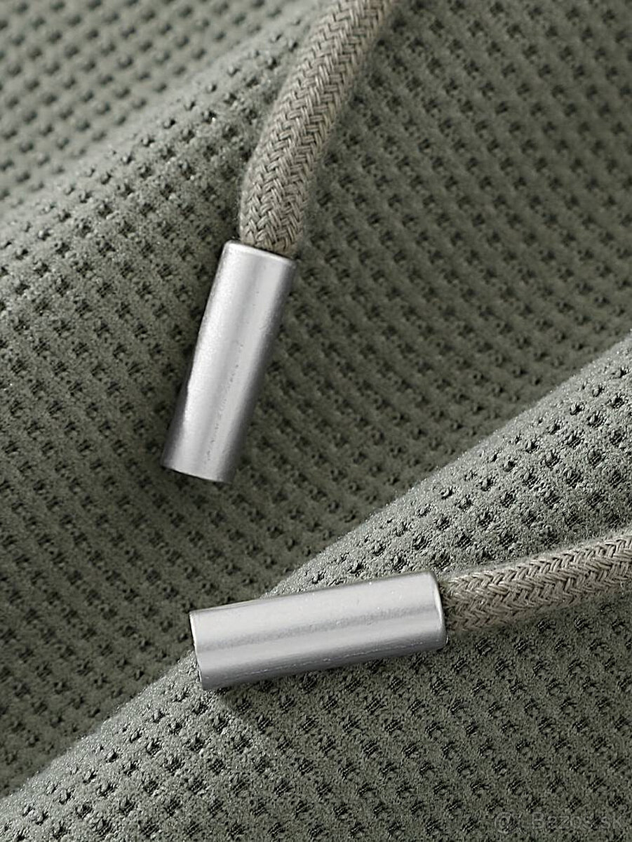 Pánske voľnočasové nohavice olivovo zelené - 16