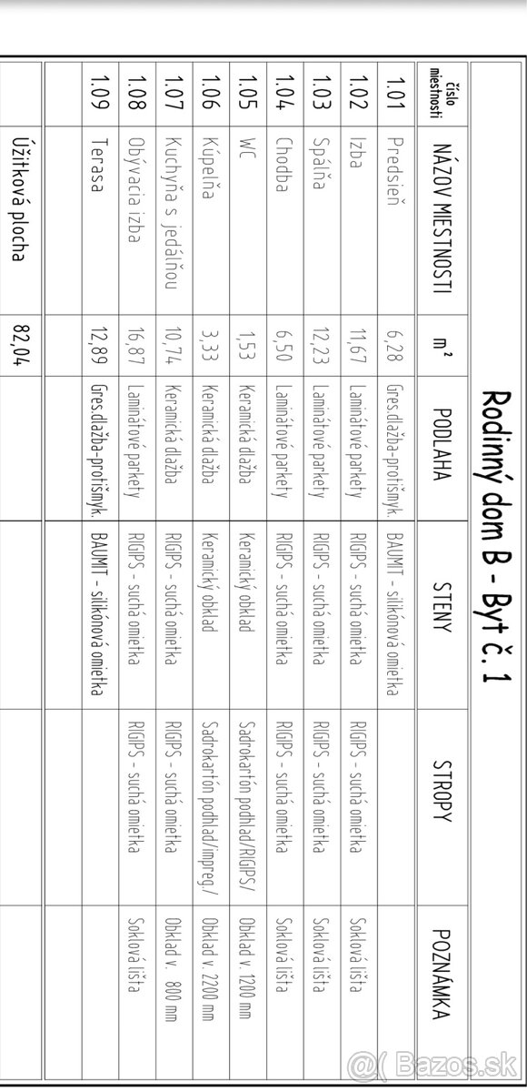 3 izbový byt s vlastnou záhradou - 16