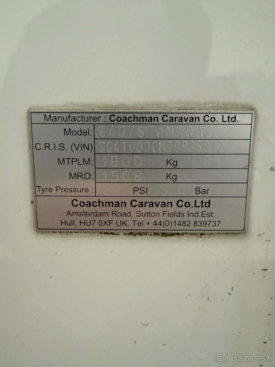 COACHMAN 2009 WANDERER 21/6 - 16