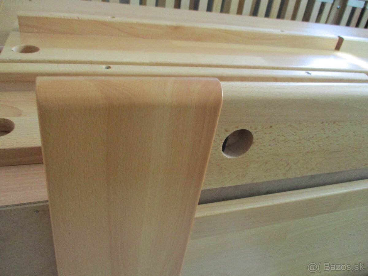 manželskú - dvojlôžkovú posteľ z masívu - 16