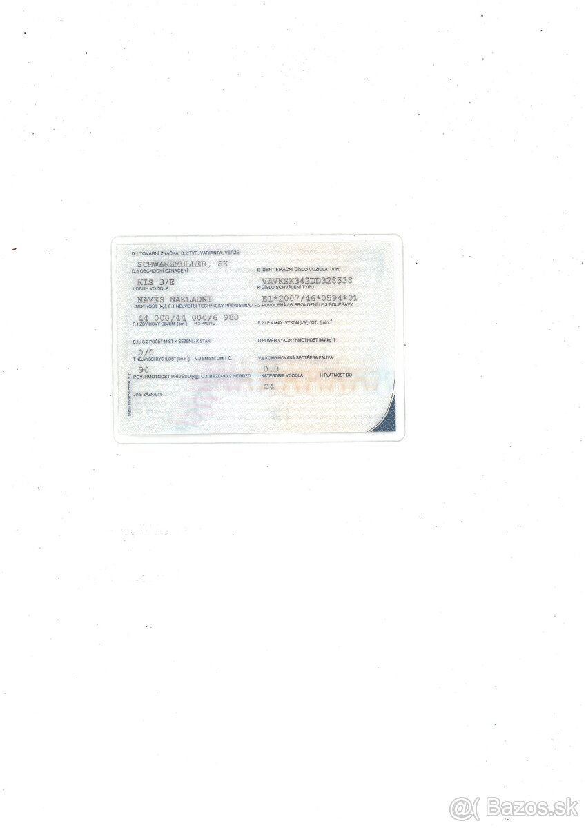 SCHWARZMÜLLER KIS 3/E - sklápěč 50 m3 - Fe / Al - 16