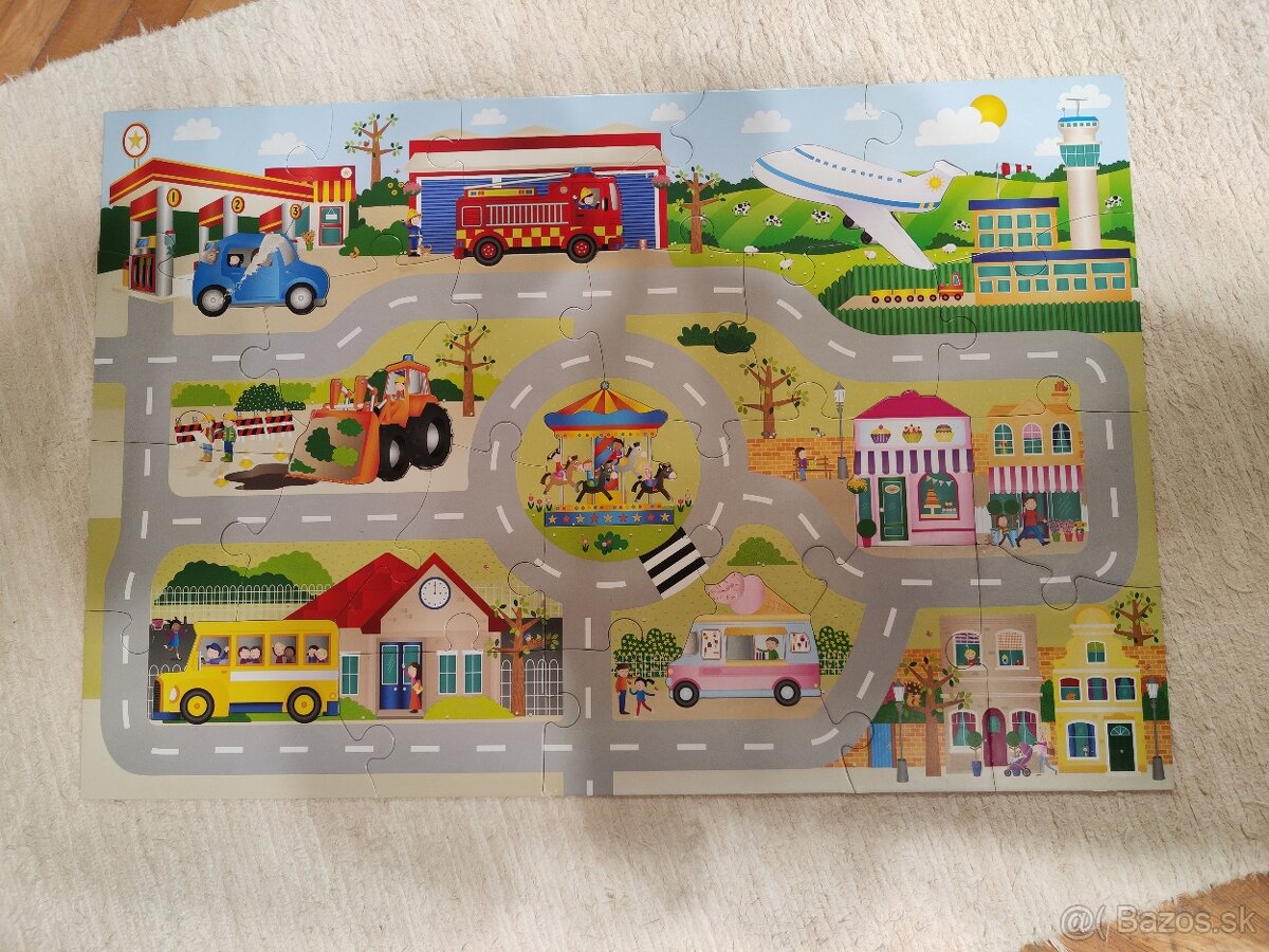 4x MAXI puzzle / podlahové pyzzle - 16