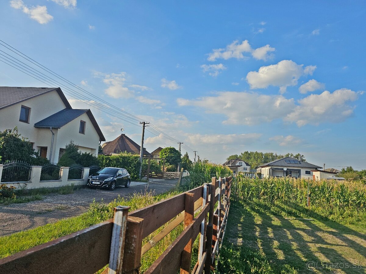 Stavebný pozemok 1545m2, predaj, mestská časť Milhostov, okr - 16