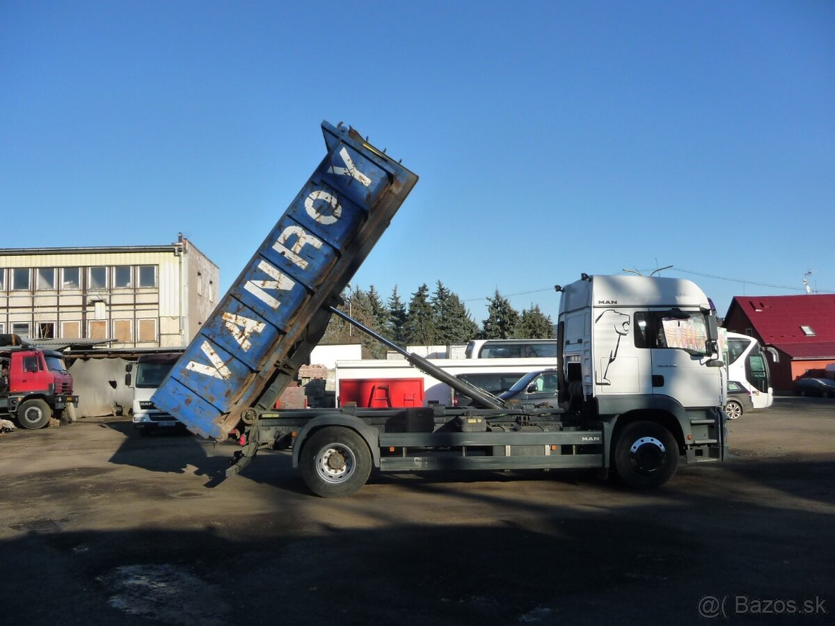 MAN 430 TGA 4x2 19t 11/2006 včetně kontejneru - objem 12m³ - 16
