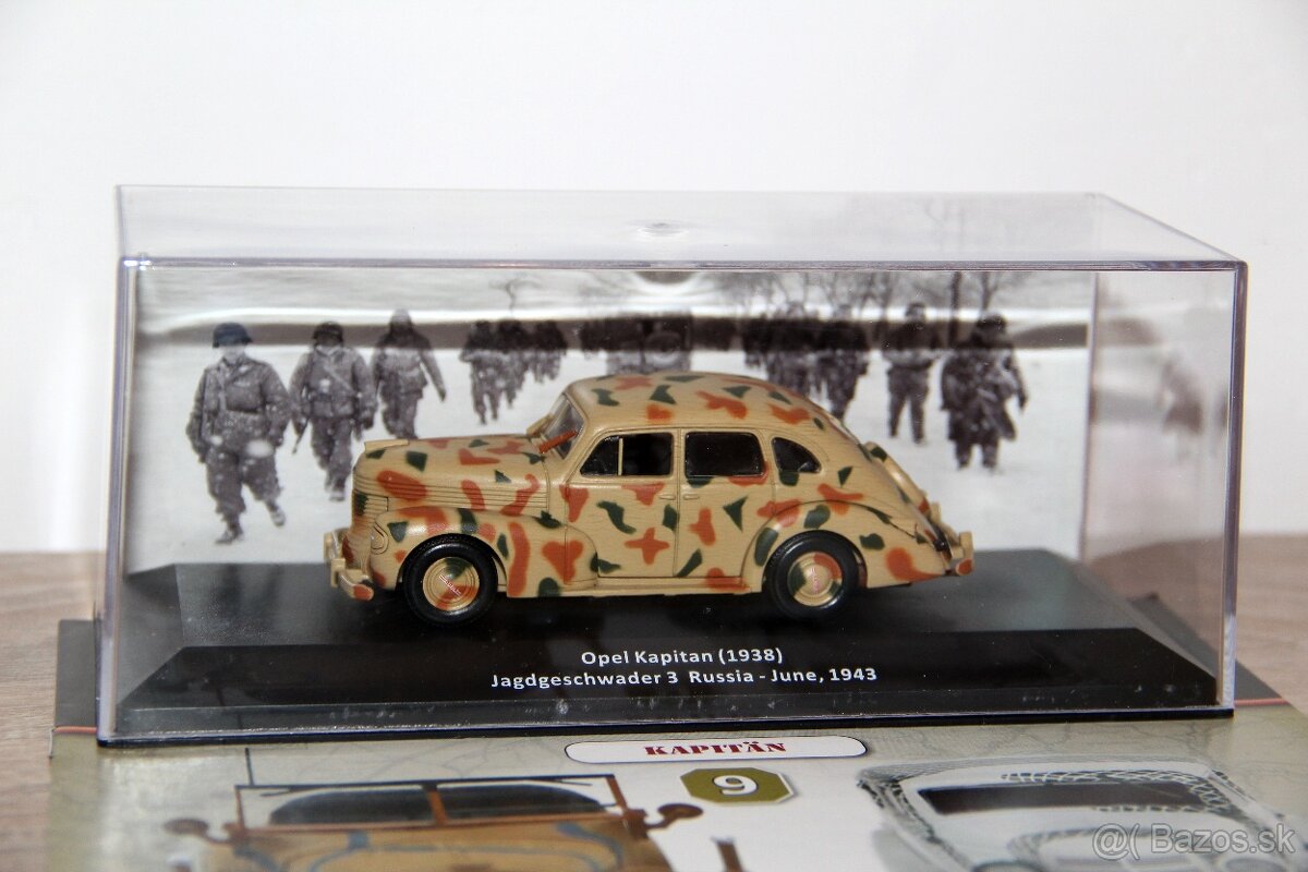 Vojenské Automobily 2. sv. vojny DeAgostini 1:43 - 16