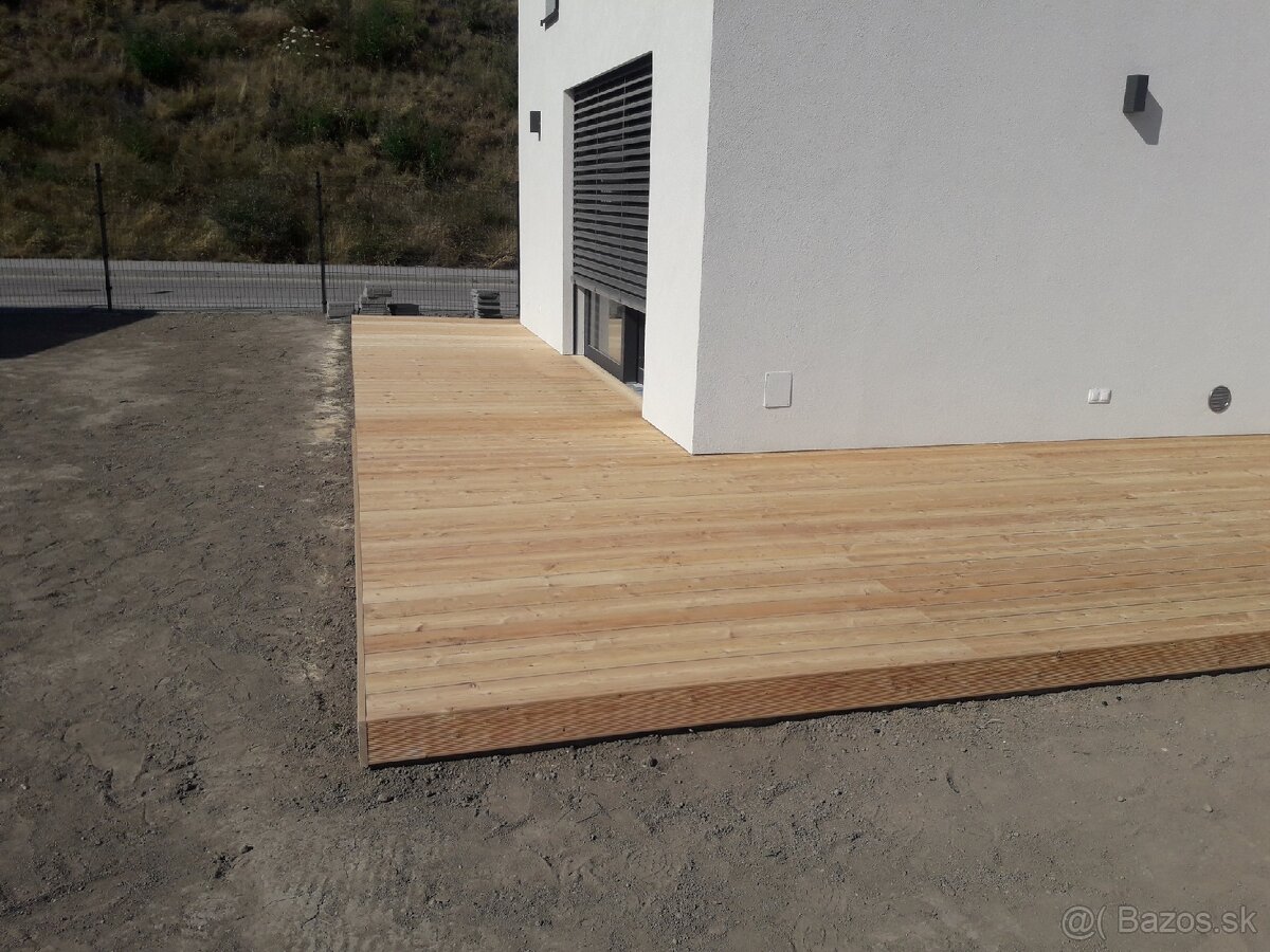 Drevené terasy a obklad. - 16