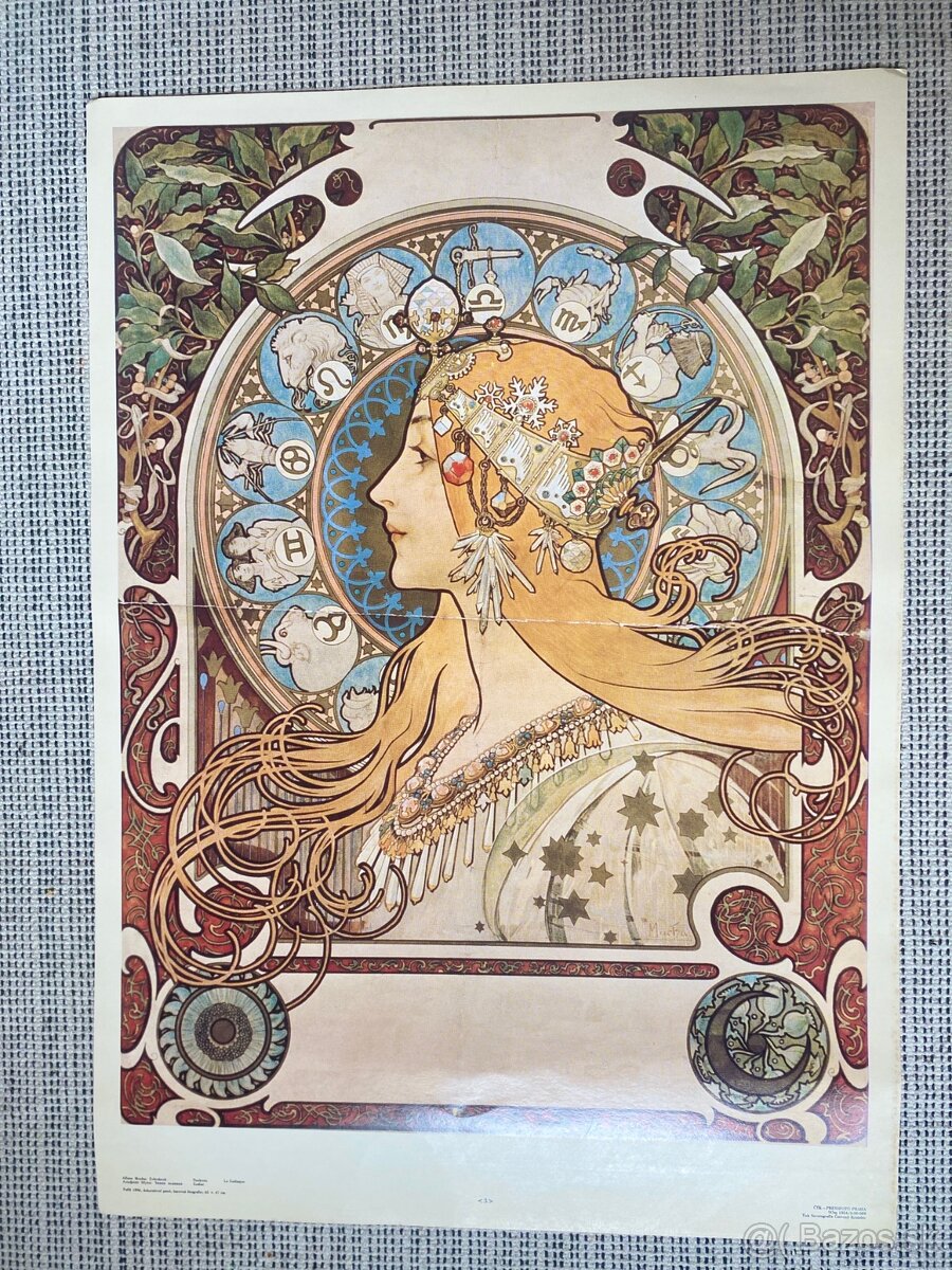 Plagáty a Panò Alfons Mucha originál - 16