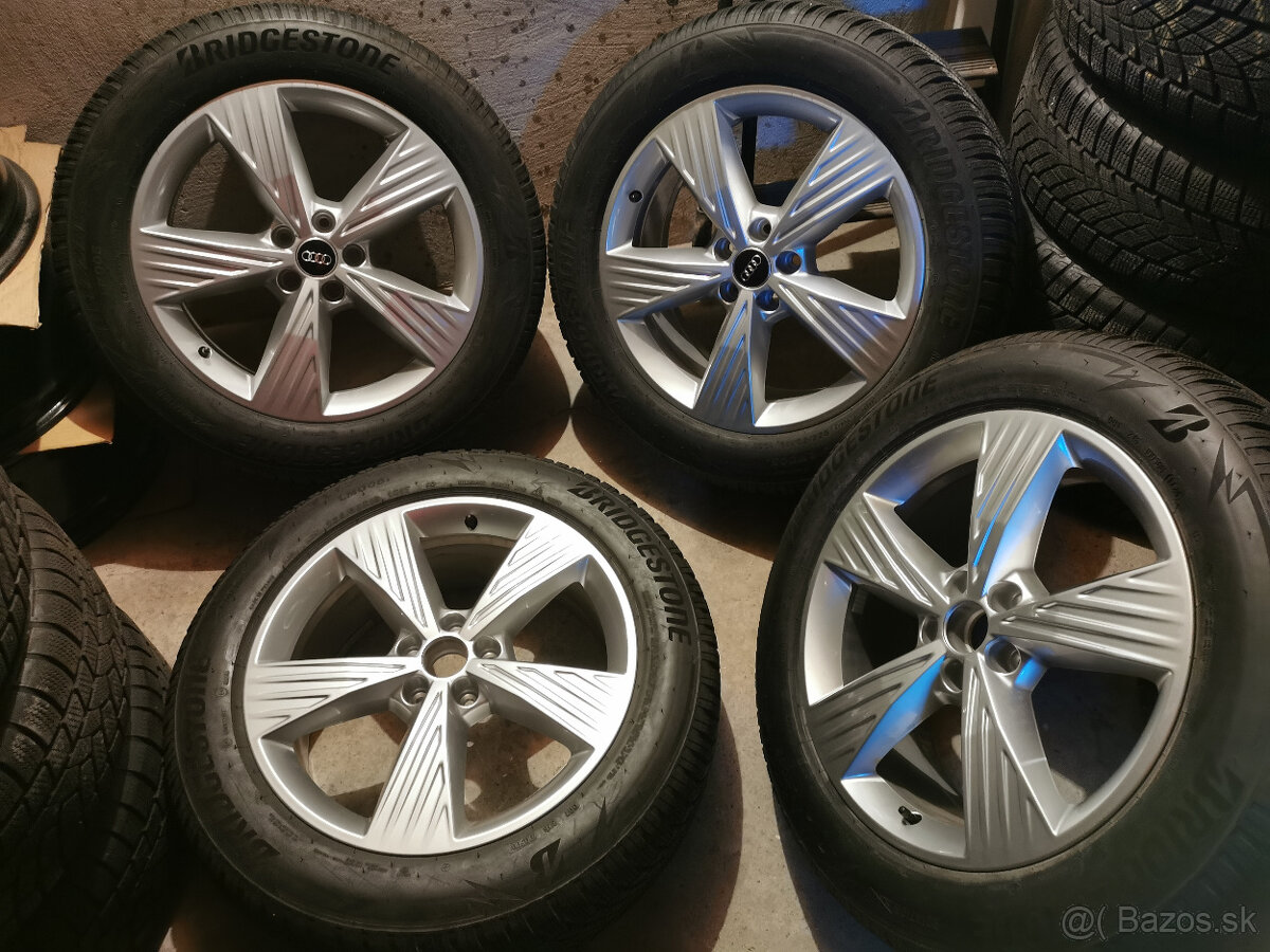Audi Q4 e-tron - originál 19" alu s pneu - DOT 24 7+ mm - 16