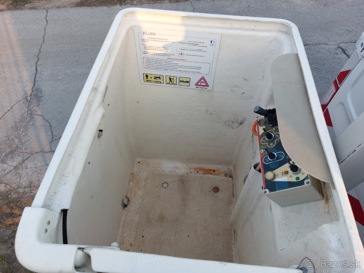 Pracovná plošina RENAULT Master KLUBB K32 2020 13m - 16