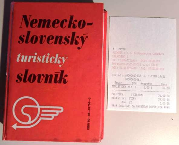 RETRO SLOVNÍKY A UČEBNICE - 16