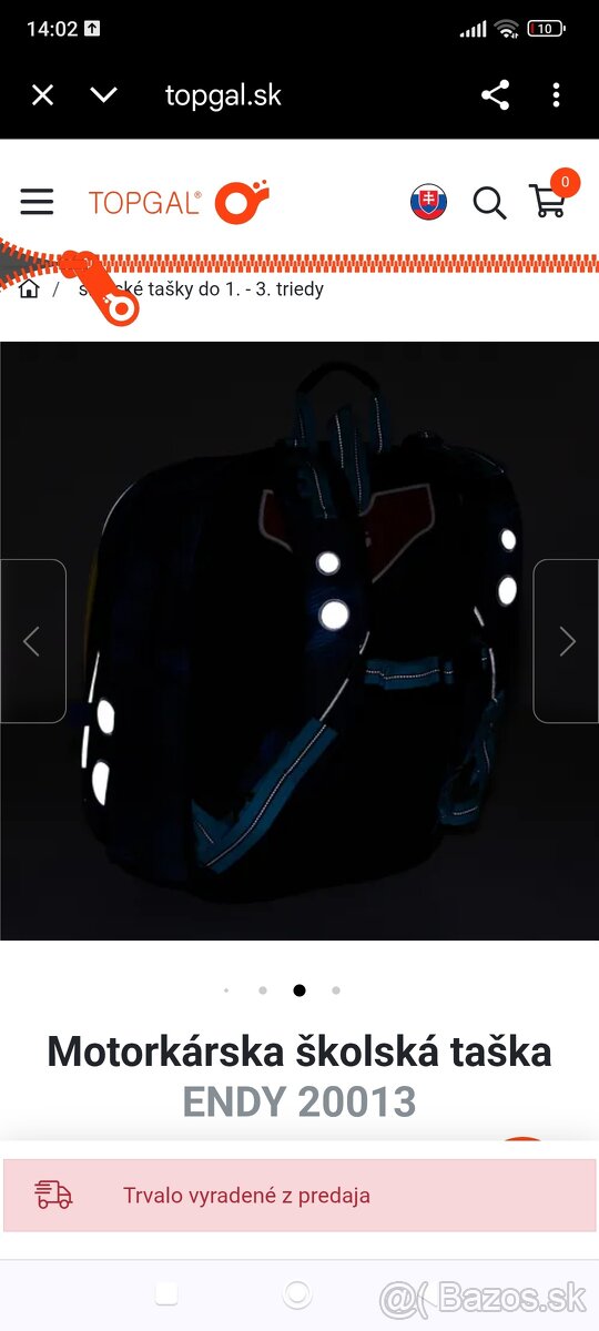 Školská taška Topgal - 16