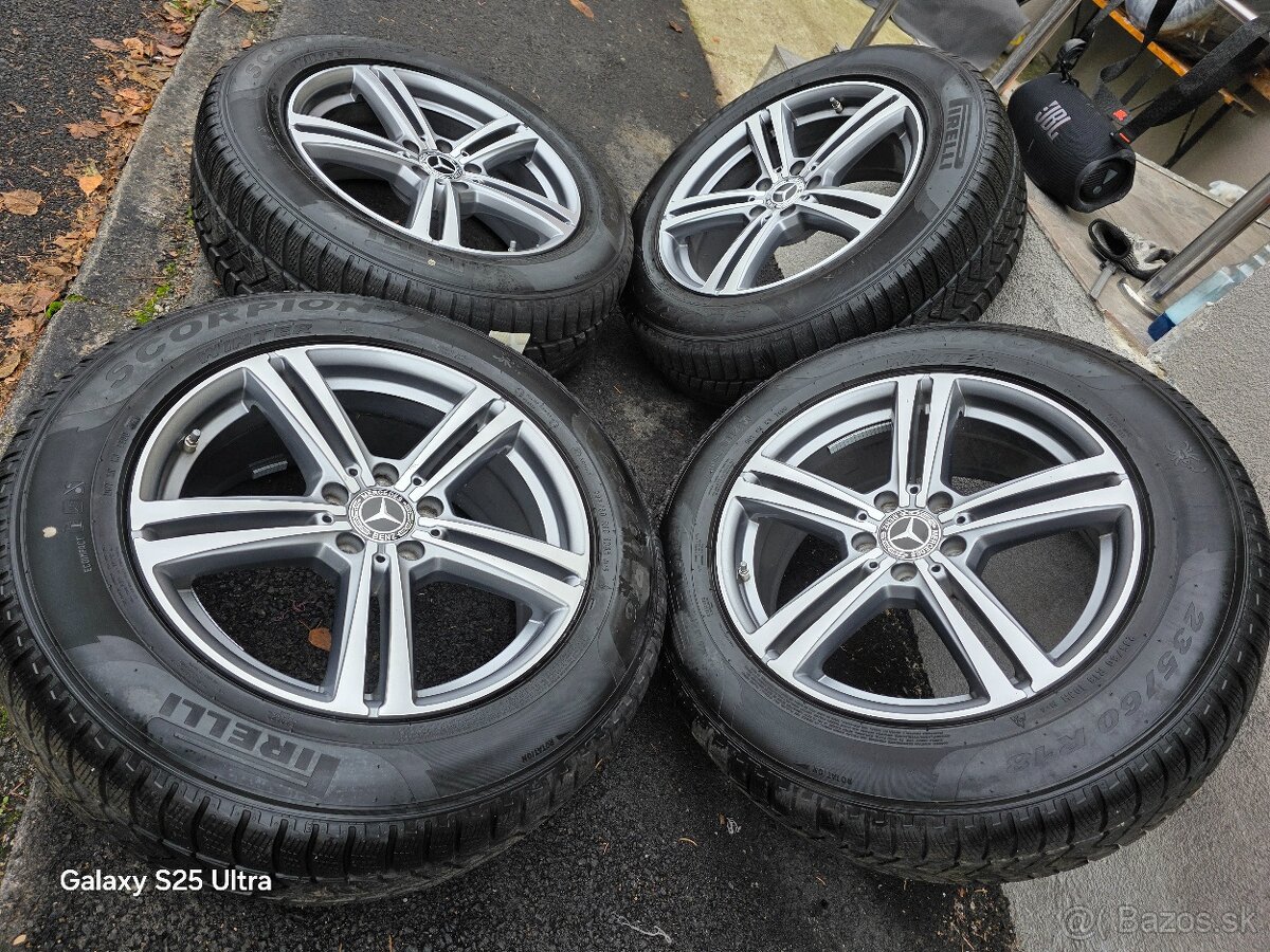 Zimné kolesá Mercedes GLC X253 C253 5x112 r18 235/60 r18 - 16