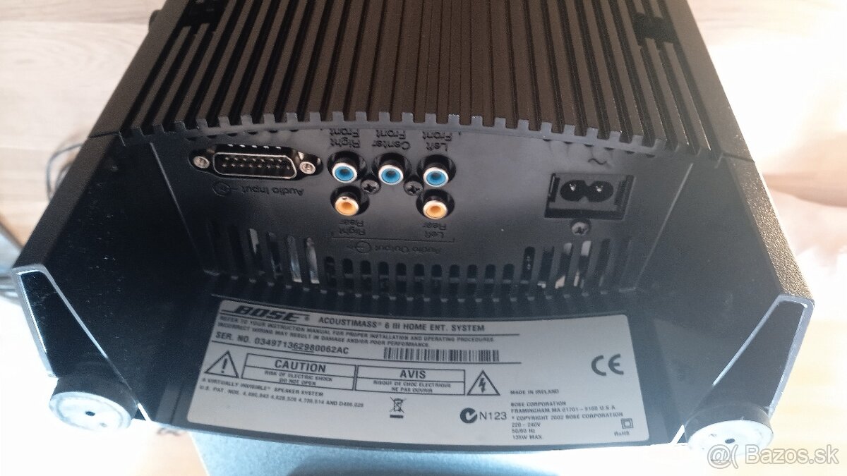 Denon AVR 2113 s BOSE Acoustimass 6 - 16